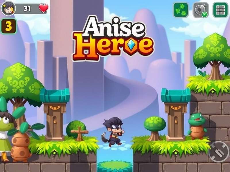 Anise Saga Hero Gameplay Screenshot